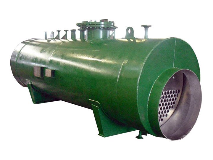Flue gas-steam waste heat exchanger